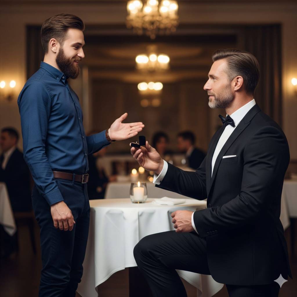 Storia gay segreta da un utente omosessuale sui trent'anni che ama un uomo settantenne che lo vizia, storia d'amore con grande differenza d'età